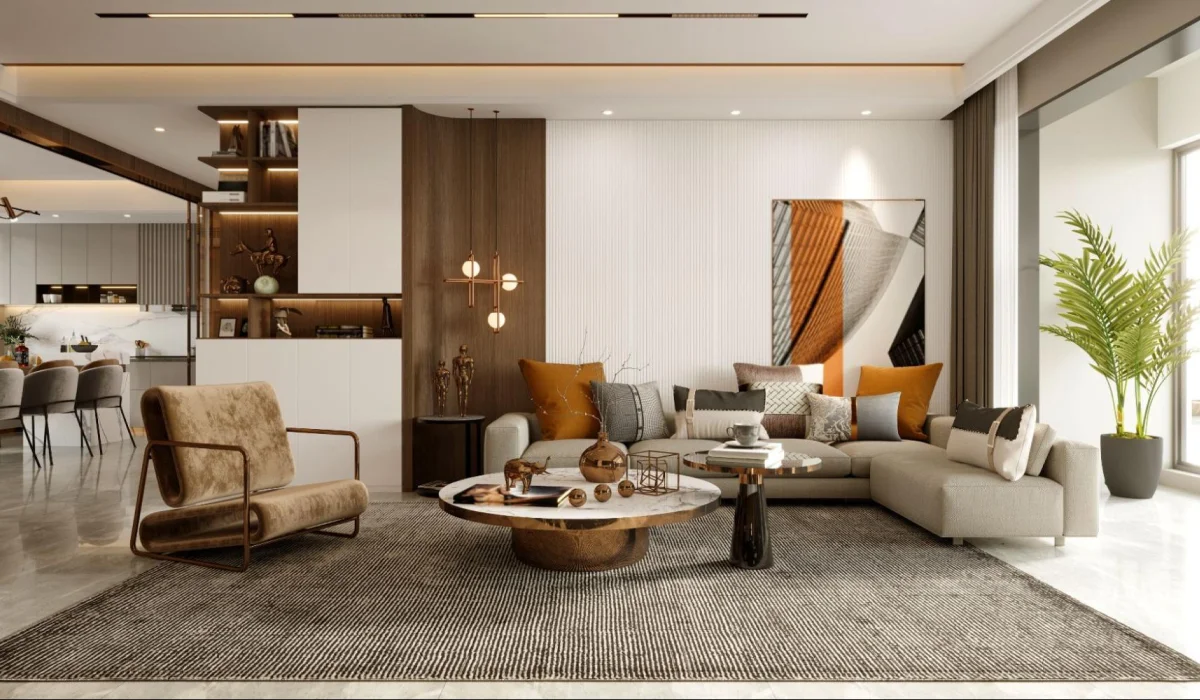 Elan The Statement luxury living room interior Gurgaon