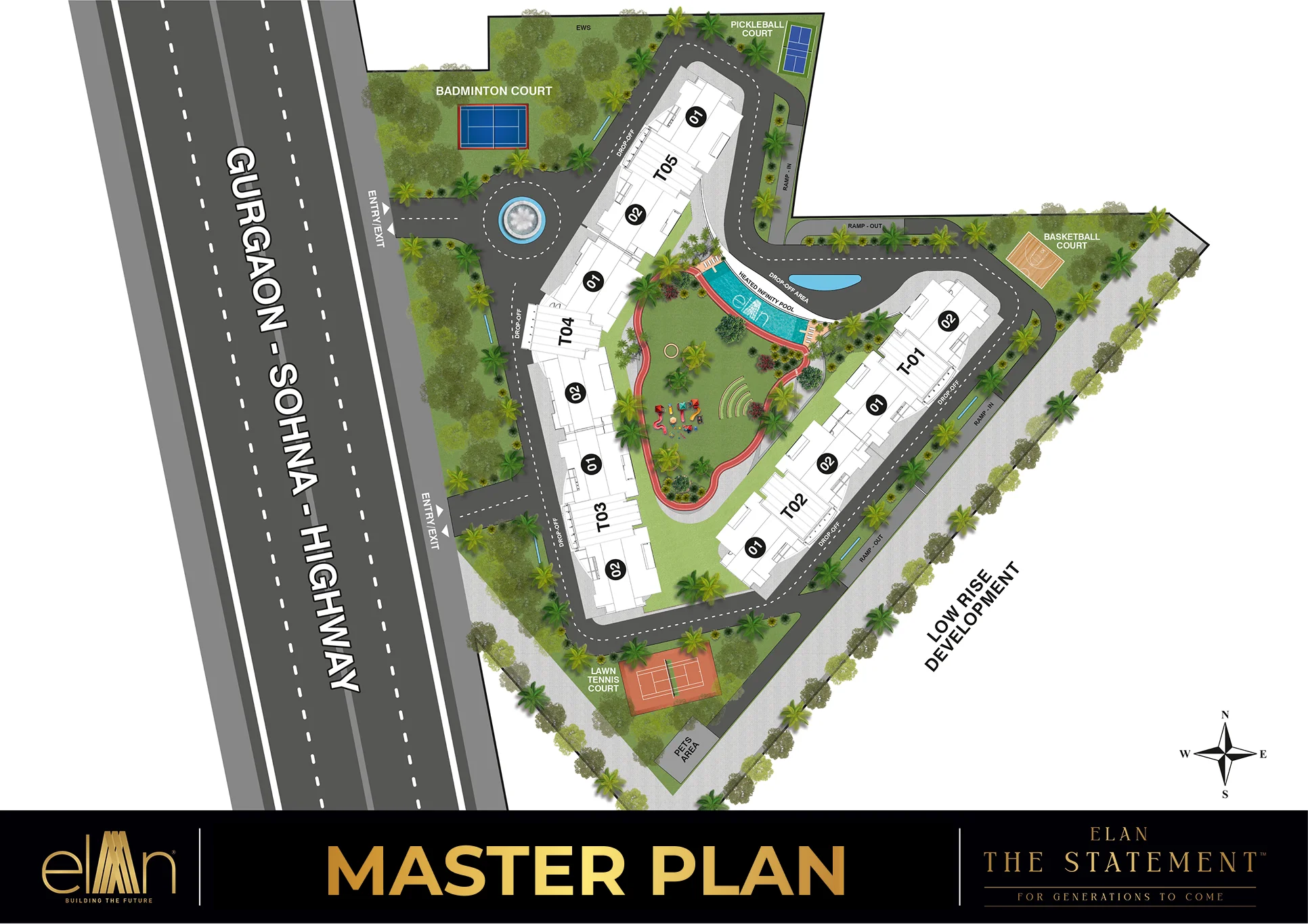 Elan The Statement Master Plan